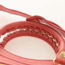 BALENCIAGA Giant Mini City Hand Bag Leather 2way Pink Gold 309544 Auth 190081SAM-8
