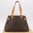 LOUIS VUITTON Monogram Batignolles Horizontal Tote Bag M51154 LV Auth 190082SAV-12
