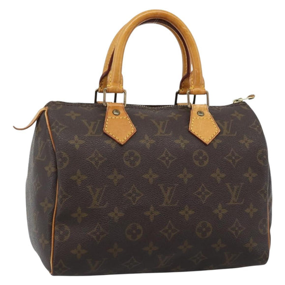 LOUIS VUITTON Monogram Speedy 25 Hand Bag M41528 LV Auth 190084A
