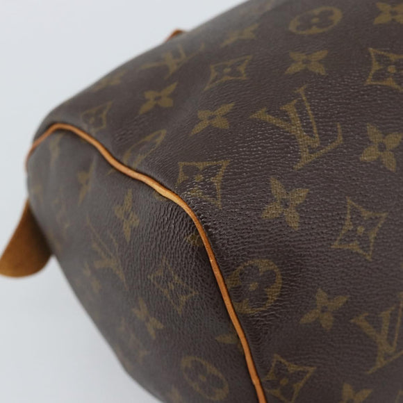 LOUIS VUITTON Monogram Speedy 25 Hand Bag M41528 LV Auth 190084A