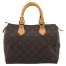 LOUIS VUITTON Monogram Speedy 25 Hand Bag M41528 LV Auth 190084A-2