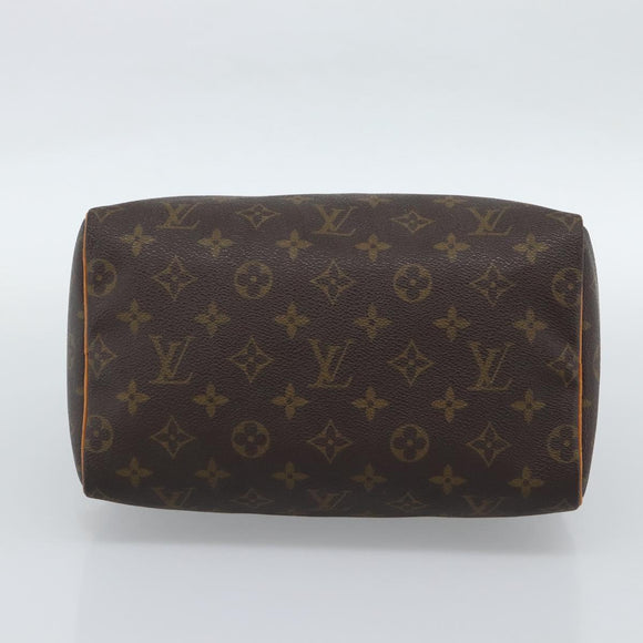 LOUIS VUITTON Monogram Speedy 25 Hand Bag M41528 LV Auth 190084A