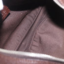 GUCCI GG Canvas Sherry Line Hand Bag Beige Silver 145811 Auth 190086V-10