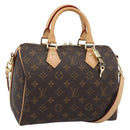 LOUIS VUITTON Monogram Speedy Bandouliere 25 Hand Bag 2way M45948 Auth 190087SAM-1