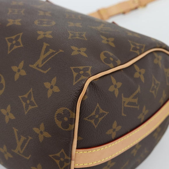 LOUIS VUITTON Monogram Speedy Bandouliere 25 Hand Bag 2way M45948 Auth 190087SAM