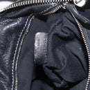 Chloe Paddington Hand Bag Leather Black Gold Silver Auth 190091A-12