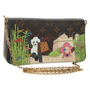LOUIS VUITTON Monogram Vivienne Pochette Felice Bag M80992 LV Auth 190096SAM-1