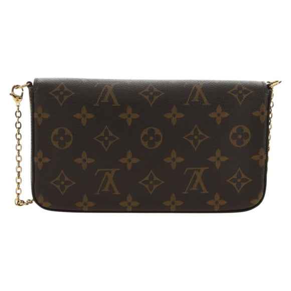 LOUIS VUITTON Monogram Vivienne Pochette Felice Bag M80992 LV Auth 190096SAM