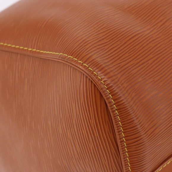LOUIS VUITTON Epi Keepall 45 Boston Bag Brown M42978 LV Auth 190098SAV