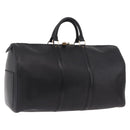 LOUIS VUITTON Epi Keepall 50 Boston Bag Black M42962 LV Auth 190102SAV-1
