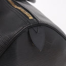 LOUIS VUITTON Epi Keepall 50 Boston Bag Black M42962 LV Auth 190102SAV-18