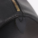 LOUIS VUITTON Epi Keepall 50 Boston Bag Black M42962 LV Auth 190102SAV-19