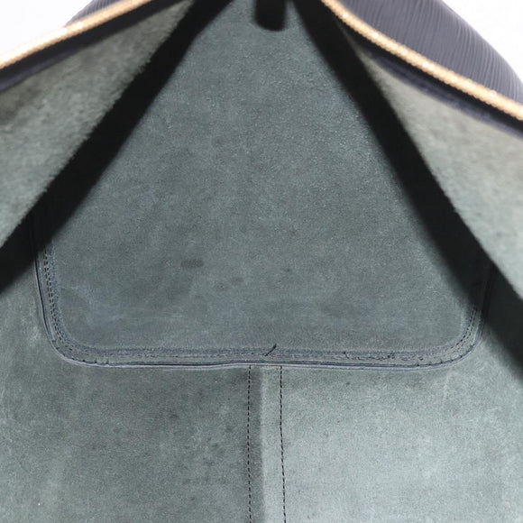 LOUIS VUITTON Epi Keepall 50 Boston Bag Black M42962 LV Auth 190102SAV
