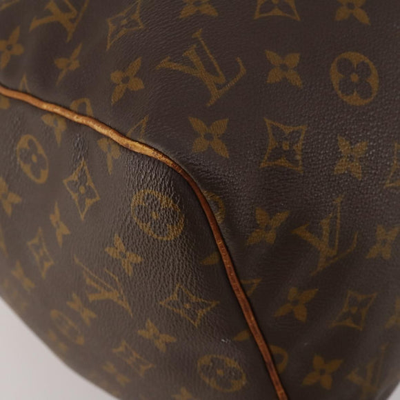 LOUIS VUITTON Monogram Keepall 45 Boston Bag M41428 LV Auth 190103