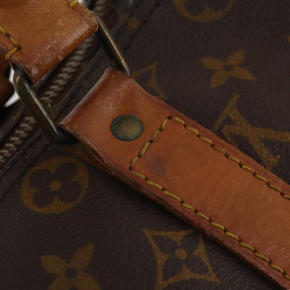 LOUIS VUITTON Monogram Keepall 45 Boston Bag M41428 LV Auth 190103