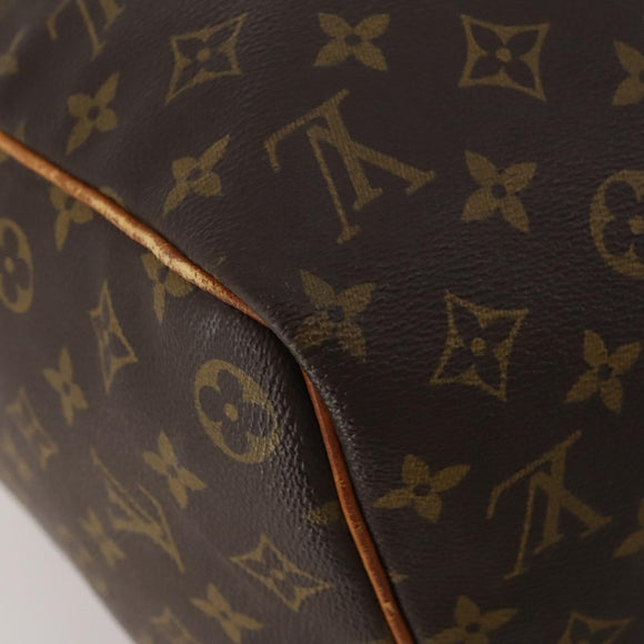 LOUIS VUITTON Monogram Keepall 45 Boston Bag M41428 LV Auth 190104
