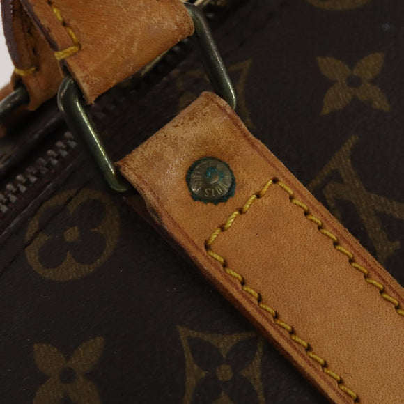 LOUIS VUITTON Monogram Keepall 45 Boston Bag M41428 LV Auth 190104