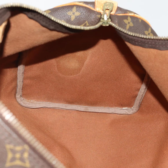 LOUIS VUITTON Monogram Keepall 45 Boston Bag M41428 LV Auth 190104