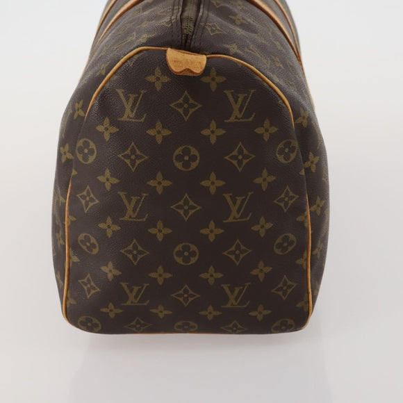 LOUIS VUITTON Monogram Keepall 45 Boston Bag M41428 LV Auth 190104