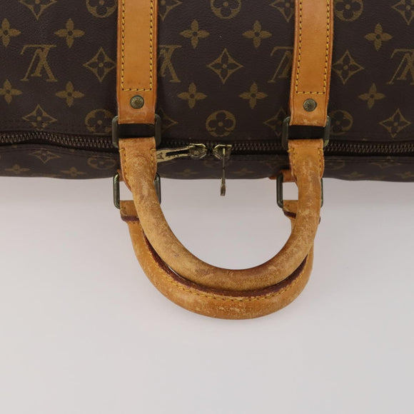 LOUIS VUITTON Monogram Keepall 45 Boston Bag M41428 LV Auth 190104