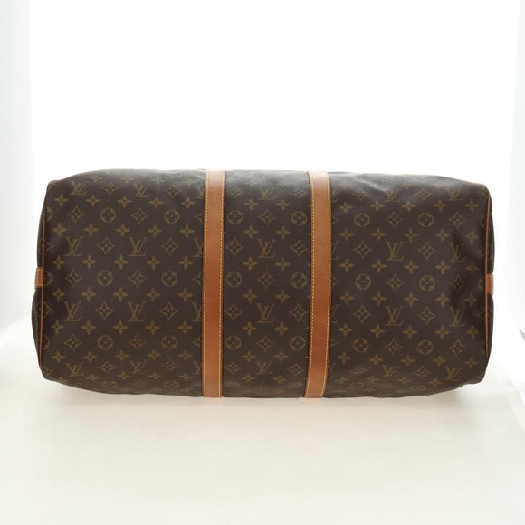 LOUIS VUITTON Monogram Keepall Bandouliere 60 Bag M41412 LV Auth 190106SAV