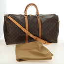 LOUIS VUITTON Monogram Keepall Bandouliere 60 Bag M41412 LV Auth 190106SAV-12