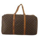 LOUIS VUITTON Monogram Sac Souple 55 Boston Bag M41622 LV Auth 190107-13