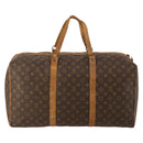 LOUIS VUITTON Monogram Sac Souple 55 Boston Bag M41622 LV Auth 190107-2