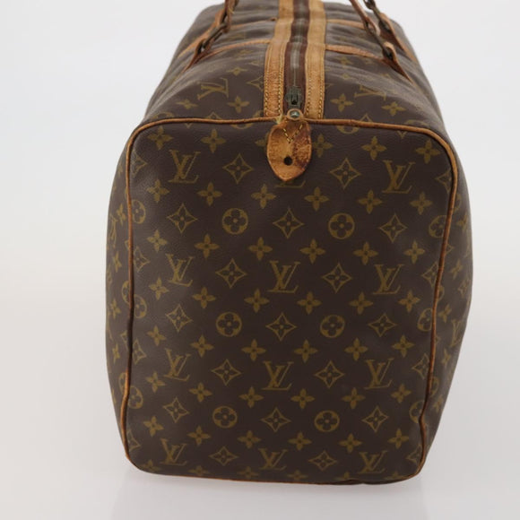 LOUIS VUITTON Monogram Sac Souple 55 Boston Bag M41622 LV Auth 190107