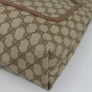 GUCCI GG Supreme Web Sherry Line Tote Bag PVC Beige Red 002 58 6487 Auth 190108-9