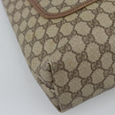 GUCCI GG Supreme Web Sherry Line Tote Bag PVC Beige Red 002 58 6487 Auth 190108-14