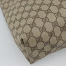 GUCCI GG Supreme Web Sherry Line Tote Bag PVC Beige Red 002 58 6487 Auth 190108-16