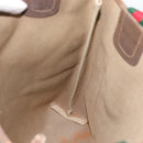 GUCCI GG Supreme Web Sherry Line Tote Bag PVC Beige Red 002 58 6487 Auth 190108-19