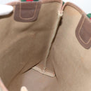 GUCCI GG Supreme Web Sherry Line Tote Bag PVC Beige Red 002 58 6487 Auth 190108-20