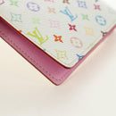 LOUIS VUITTON Monogram Multicolor Agenda PM Cover White R21074 LV Auth 190110M-10
