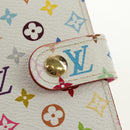 LOUIS VUITTON Monogram Multicolor Agenda PM Cover White R21074 LV Auth 190110M-12