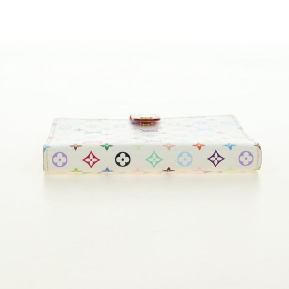 LOUIS VUITTON Monogram Multicolor Agenda PM Cover White R21074 LV Auth 190110M