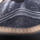 CHANEL Matelasse Chain Shoulder Bag Patent leather Black Gold CC Auth 190111A-17