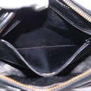 CHANEL Matelasse Chain Shoulder Bag Patent leather Black Gold CC Auth 190111A-21