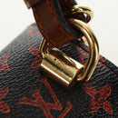 LOUIS VUITTON Catgram Sac Twist MM Shoulder Bag Marron M44408 LV Auth 190114SAM-9