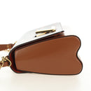 LOUIS VUITTON Catgram Sac Twist MM Shoulder Bag Marron M44408 LV Auth 190114SAM-3