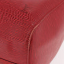 LOUIS VUITTON Epi Keepall 50 Boston Bag Red M42967 LV Auth 190116A-14