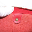 LOUIS VUITTON Epi Keepall 50 Boston Bag Red M42967 LV Auth 190116A-26