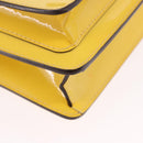 LOUIS VUITTON Monogram Vernis Monceau BB Hand Bag 2way Yellow LV Auth 190117A-16