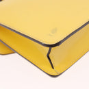 LOUIS VUITTON Monogram Vernis Monceau BB Hand Bag 2way Yellow LV Auth 190117A-18