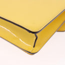 LOUIS VUITTON Monogram Vernis Monceau BB Hand Bag 2way Yellow LV Auth 190117A-19