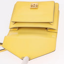 LOUIS VUITTON Monogram Vernis Monceau BB Hand Bag 2way Yellow LV Auth 190117A-22
