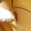 LOUIS VUITTON Monogram Vernis Monceau BB Hand Bag 2way Yellow LV Auth 190117A-12