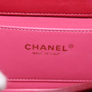 CHANEL Matelasse Chain Shoulder Bag Lamb Skin Red Gold CC Auth 190119SAM-25