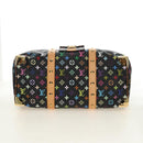LOUIS VUITTON Monogram Multicolor Keepall 45 Bag Black M92640 LV Auth 190120SM-6